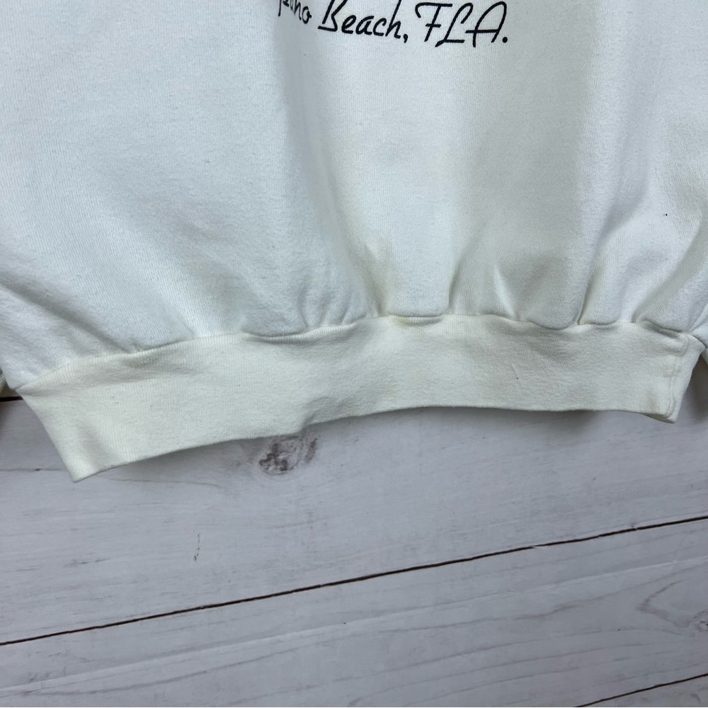 Vintage 90s Gold’s Gym Sweatshirt Pompano Beach Florida Mens XL RARE PRINT - Picture 9 of 13